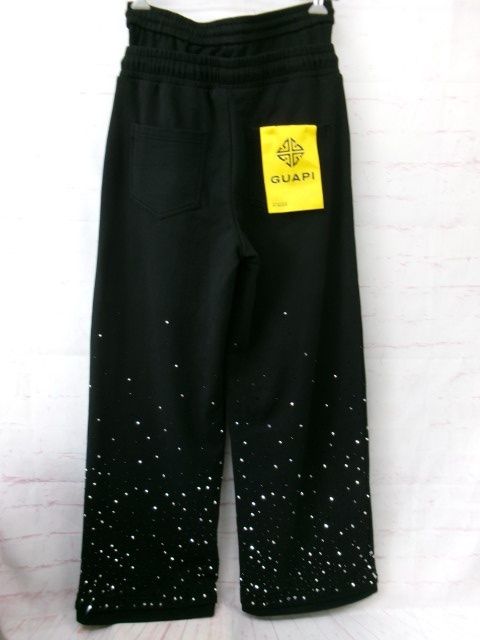 GUAPI ｸﾞｱﾋﾟ ｽｩｴｯﾄﾊﾟﾝﾂ ﾋﾞｼﾞｭｰ ﾌﾞﾗｯｸ 30