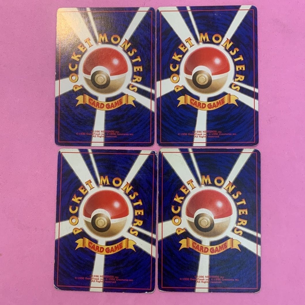 ポケモンカード ニドラン♀ ニドリーナ ニドクインカード 旧裏