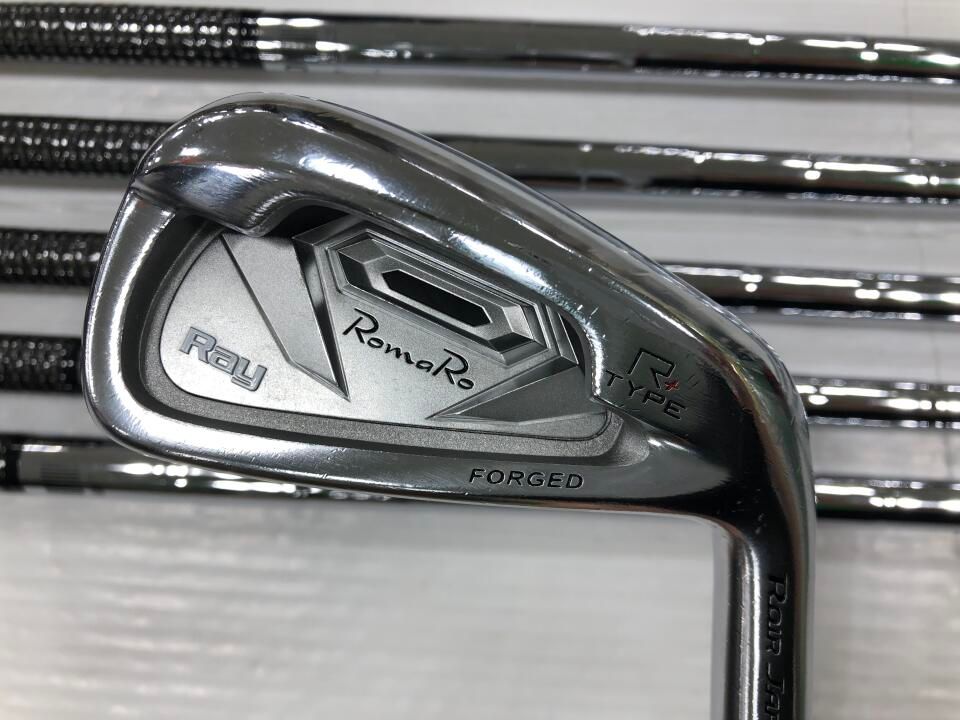 ロマロ Ray TYPE R PLUS NSプロ 750 GH Wrap Tech Sフレックス アイアンセット 最短