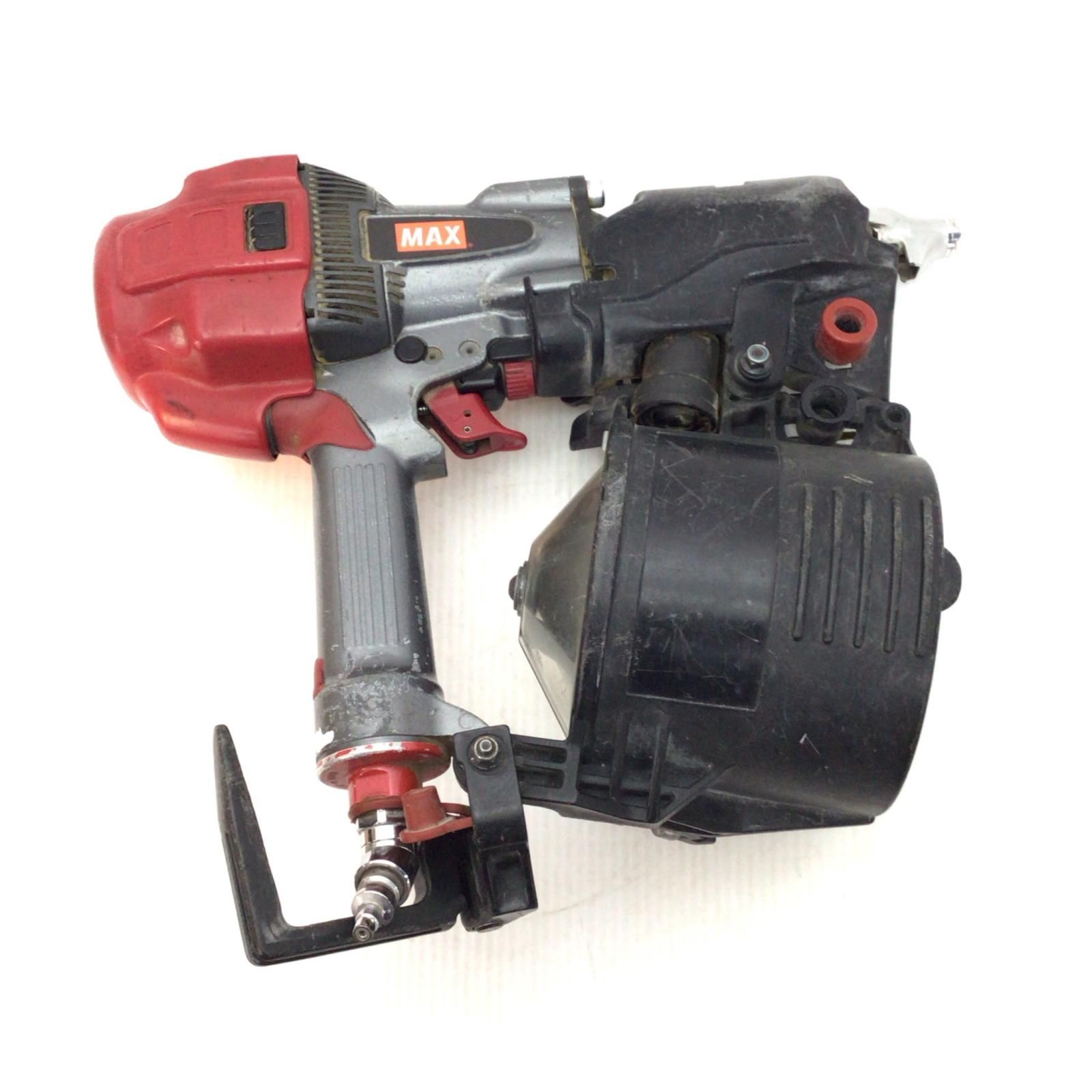 ΘΘMAX マックス エア釘打ち 程度B 本体のみ 高圧 90 mm 12302 7 F HN-90 N 3 レッド
