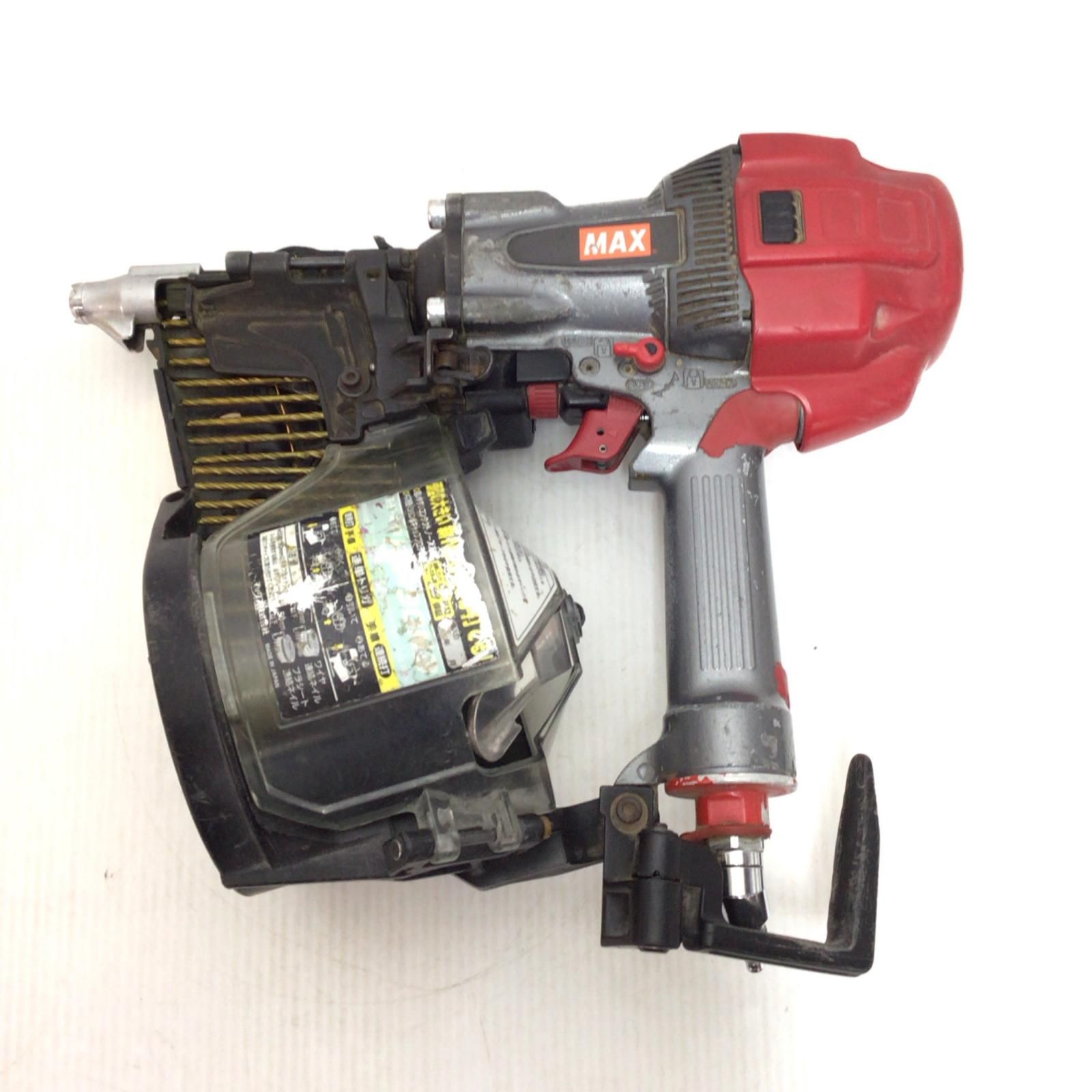 ΘΘMAX マックス エア釘打ち 程度B 本体のみ 高圧 90 mm 12302 7 F HN N 3 レッド