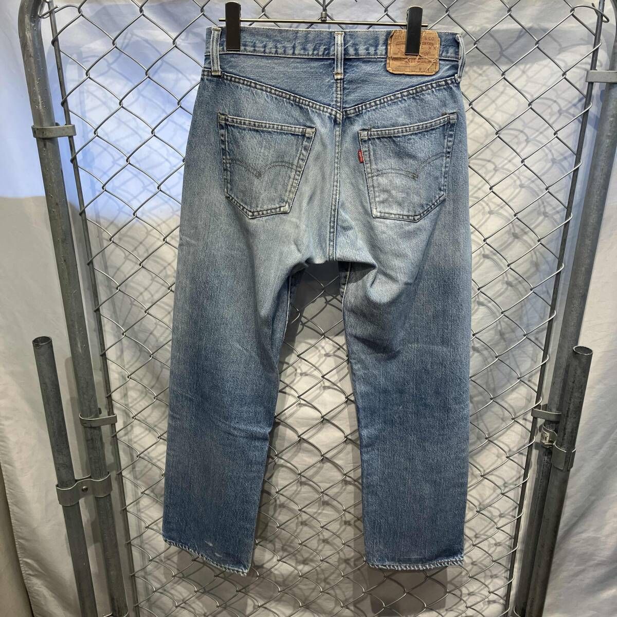 70s VINTAGE LEVI'S USA製 501 66後期 ジーンズ ブルー W31 リーバイス