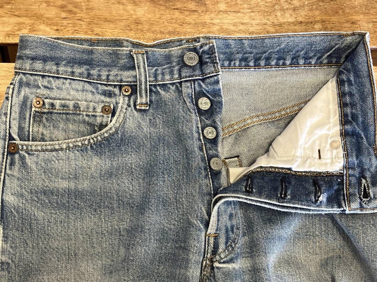 70s VINTAGE LEVI'S USA製 501 66後期 ジーンズ ブルー W31 リーバイス