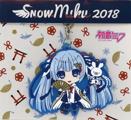 中古】ストラップ(キャラクター) 雪ミク2018 ラバーストラップ