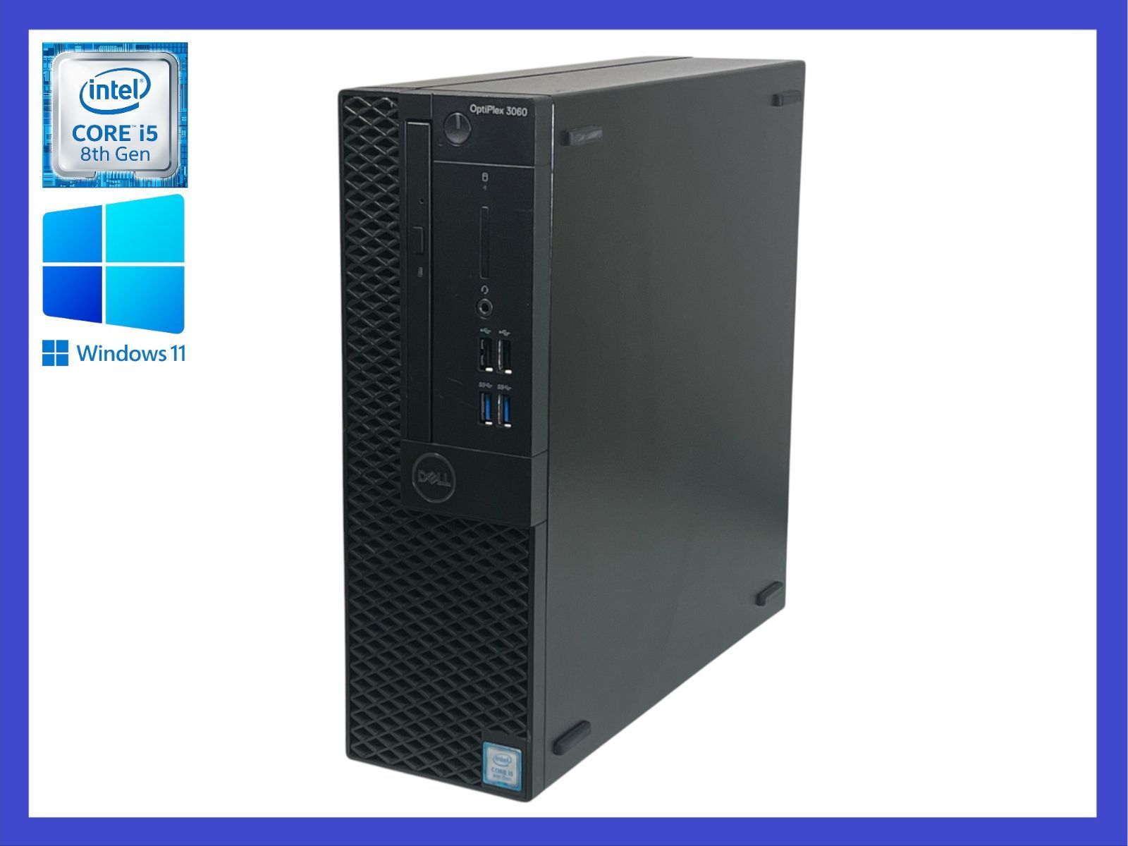Dell Optiplex 3060 CPU i 5-8400 第8世代 HDD 500 GB メモリ8 Windows 11 Pro 15日間 デスクトップPC すぐに使えます