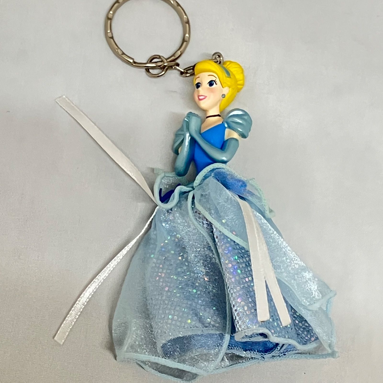 ディズニープリンセス キーホルダー 8点セット まとめ売り 美品 ドレス