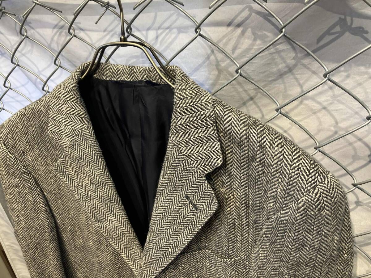 80s POLO RALPH LAUREN テーラードジャケット ヘリンボーン柄 ポロ