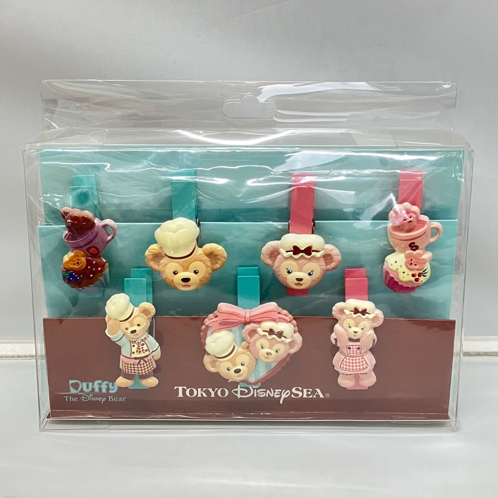 （値下げ交渉⭕️）ダッフィーキーホルダー5個セットとタオル4枚、ヘアバンドセット ダッフィー＆シェリーメイ グッズ 5点 ポシェット タオル クリップ