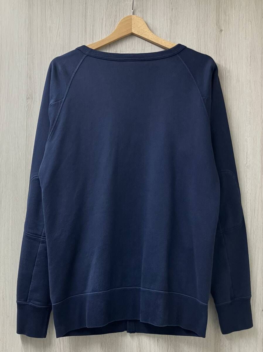 NUMBER N INE ナンバーナイン エンブレムロゴ コットン カーディガン サイズ2 ネイビー カーディガン トップス メンズ