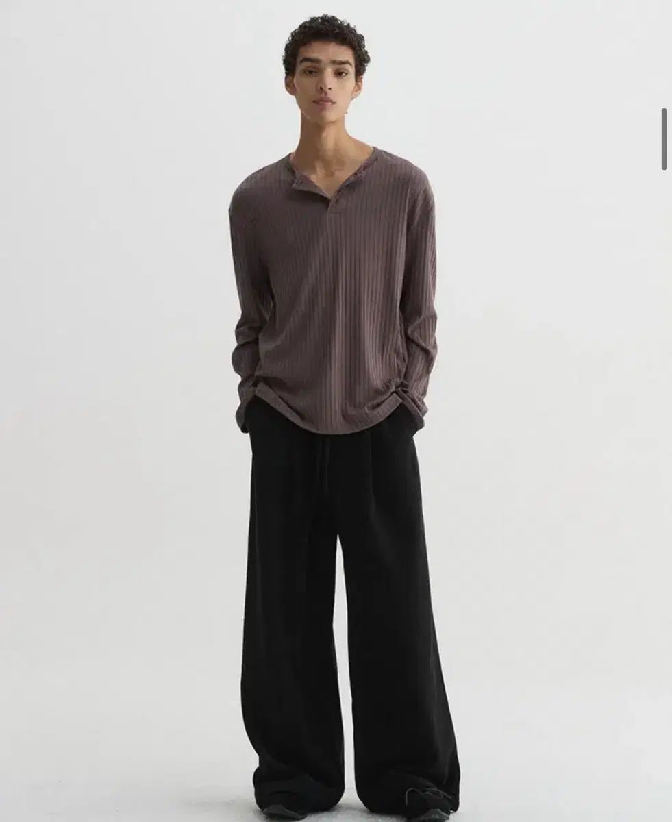 Dnsr コーデュロイ ワンタック ワイド パンツ