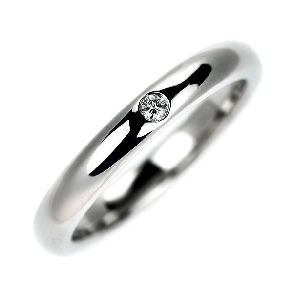 ティファニー Pt950 ダイヤモンド リング スタッキングバンド - メルカリ