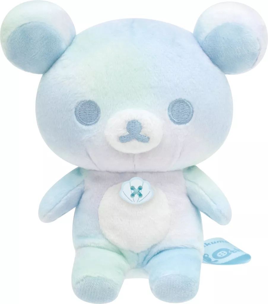 コリラックマ　1+5colors ぬいぐるみ　ときめくバケーション　貝　ブルー青 中古】ぬいぐるみ コリラックマ ときめくバケーション 「リラックマ