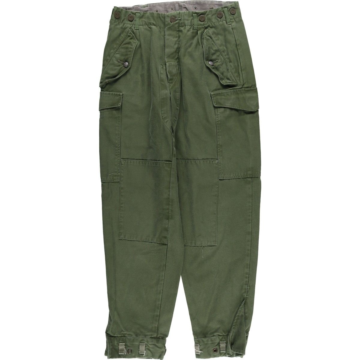 古着 スウェーデン軍 ミリタリー カーゴパンツ コンバットパンツ C 44 メンズw 29相当 eaa 593235