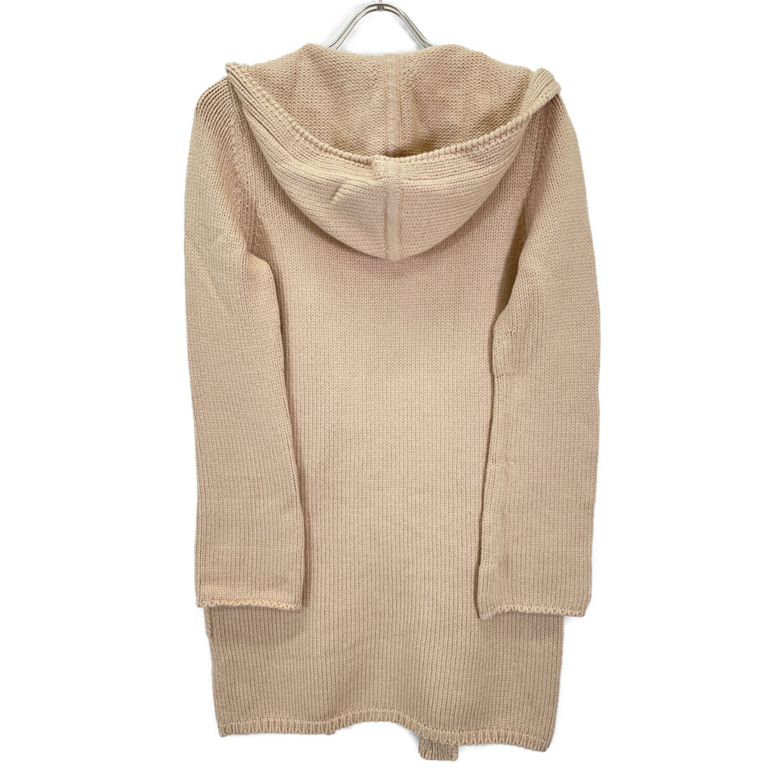 FOXEY フォクシー 39092 ﾍﾞｰｼﾞｭ ﾛﾝｸﾞﾆｯﾄﾌｰﾃﾞｨ―ｶｰﾃﾞｨｶﾞﾝ 表記なし