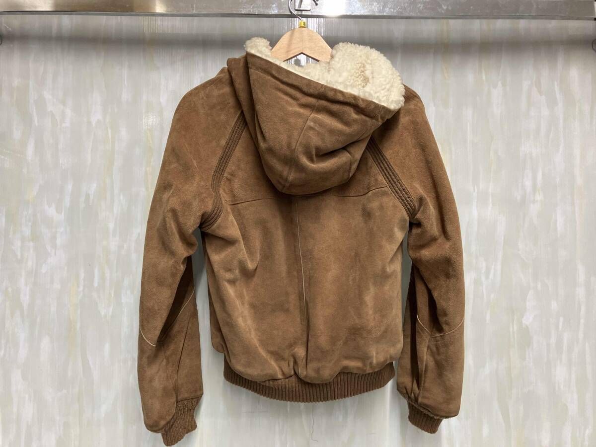 sears シアーズ 70s ムートンジャケット 牛革 ボアusa製 ブラウン