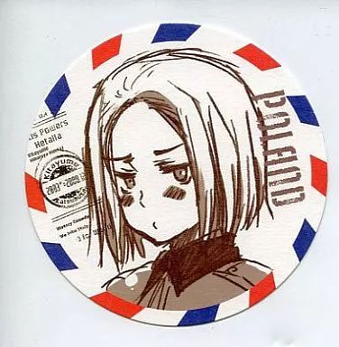 中古】コースター(キャラクター) ポーランド まるかいて地球コースター