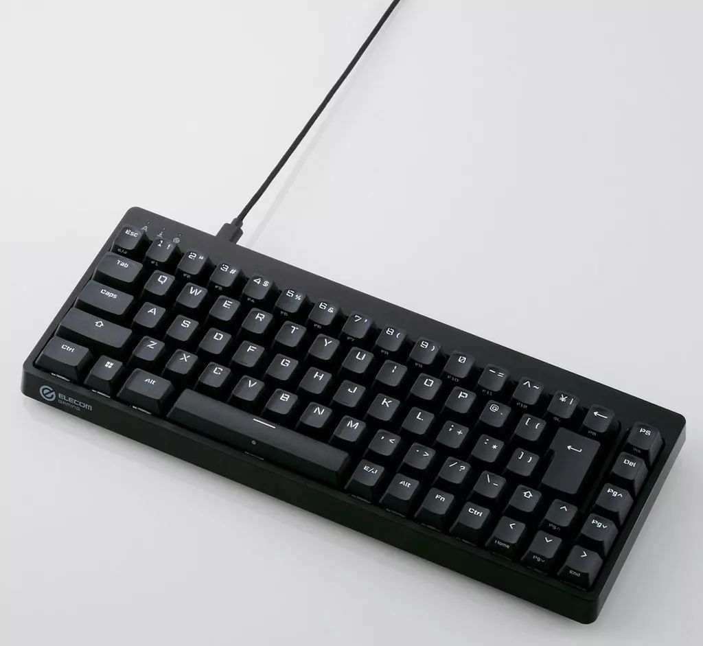 中古】PCハード エレコム 有線 メカニカル ゲーミングキーボード V