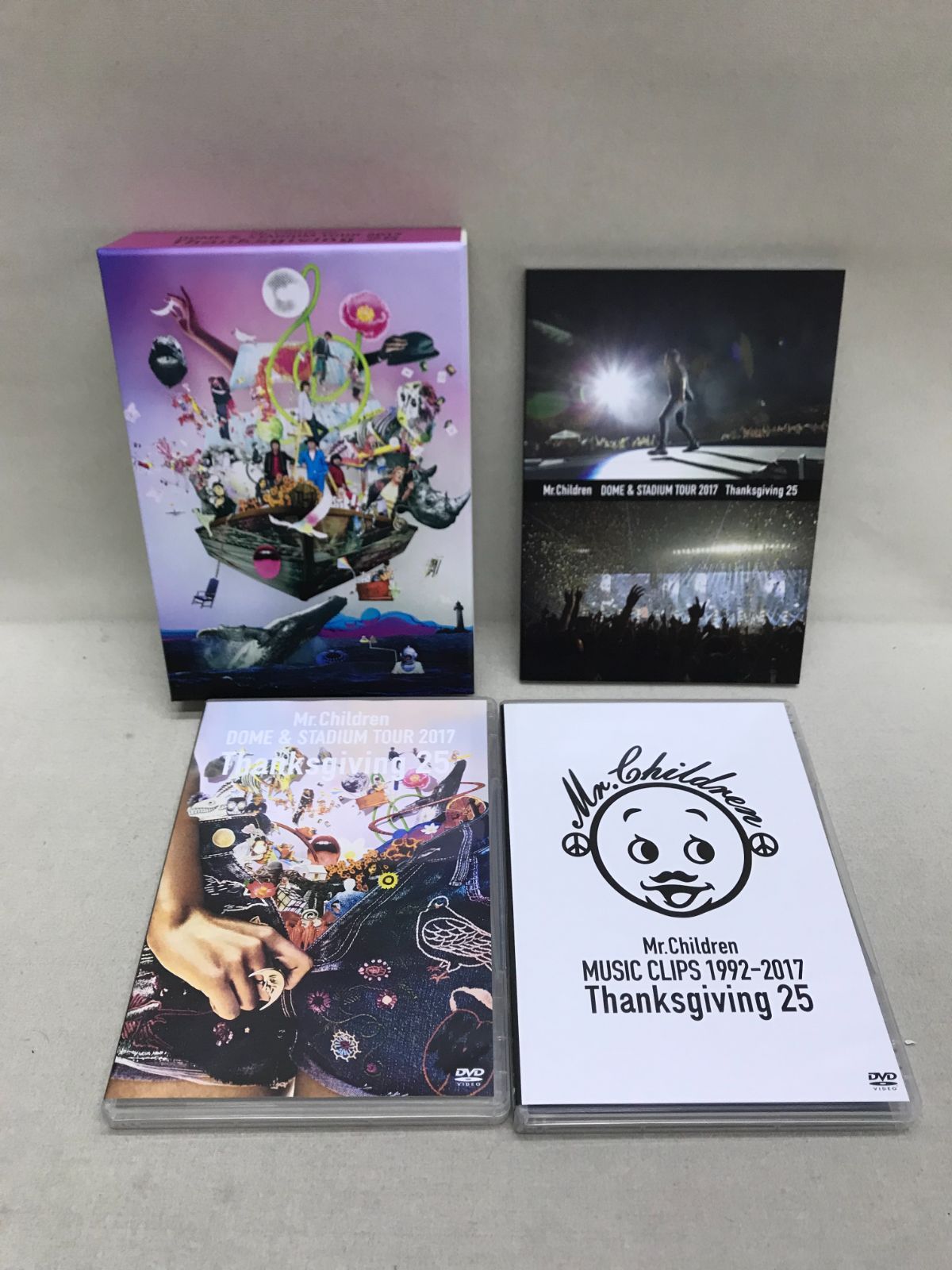 Mr.Children DOME & STADIUM TIOUR 2017 Thanksgiving 25【DVD-BOX