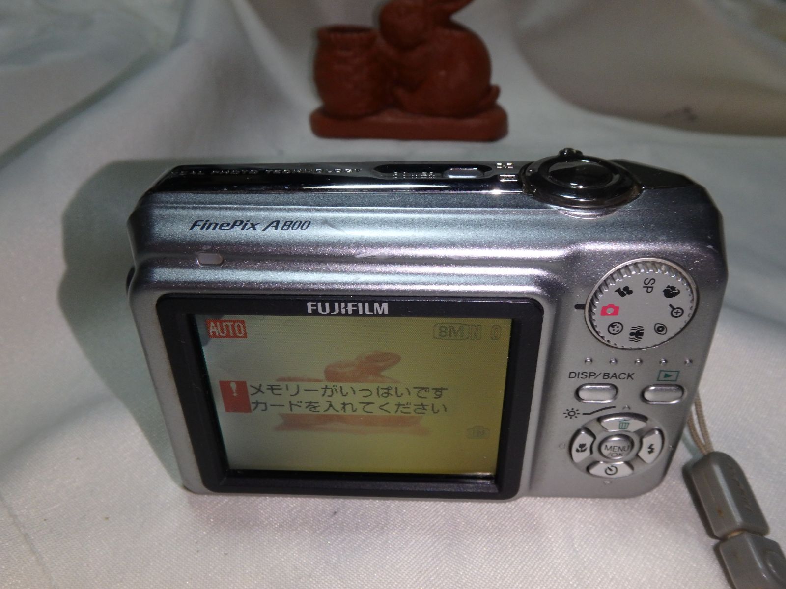 動作品 FUJIFILM A800 FinePix デジタルカメラ 乾電池駆動 - メルカリ