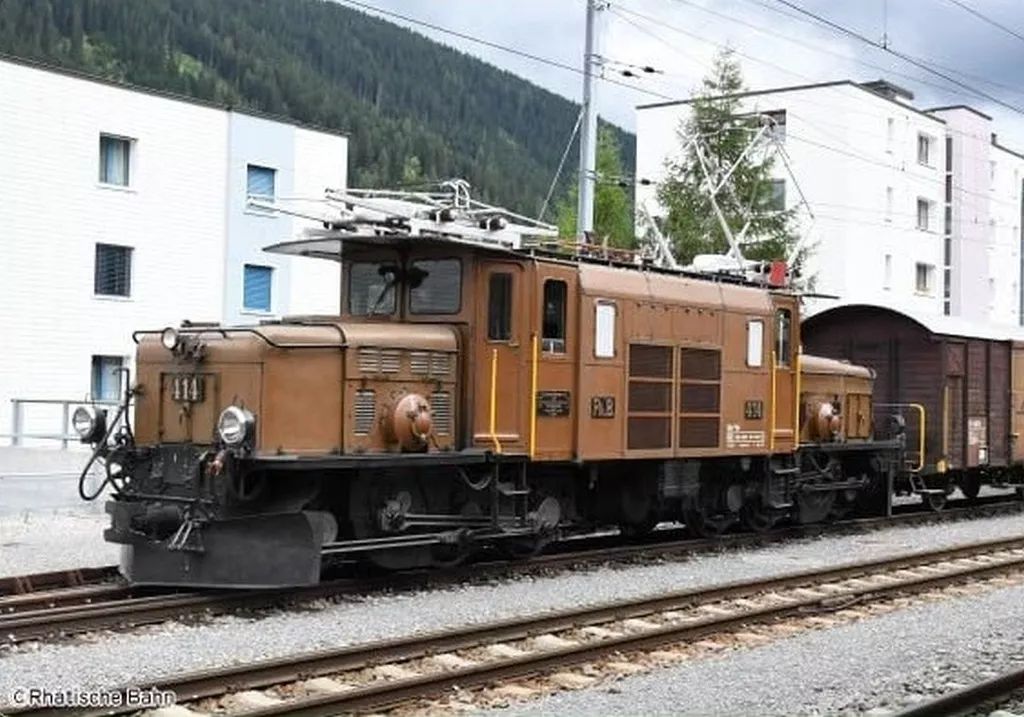 新品】鉄道模型 1/150 アルプスの凸形機関車Ge6/6-I ＜レーティッシュ