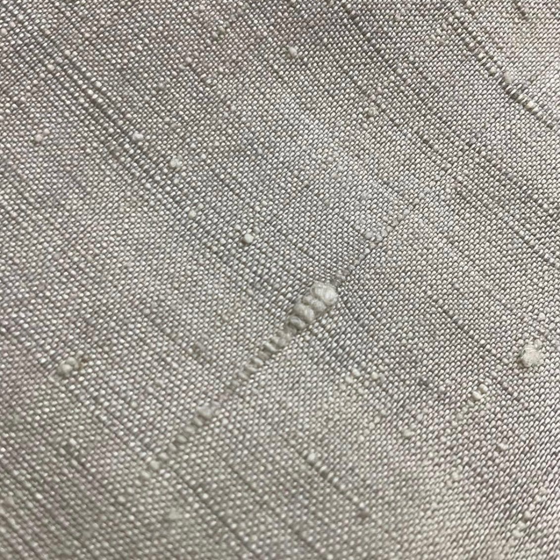 kimono one kimonoarisa 厳選 浦野理一 素晴らしい経節紬 正絹 広衿 裄65.5肩丈159.5