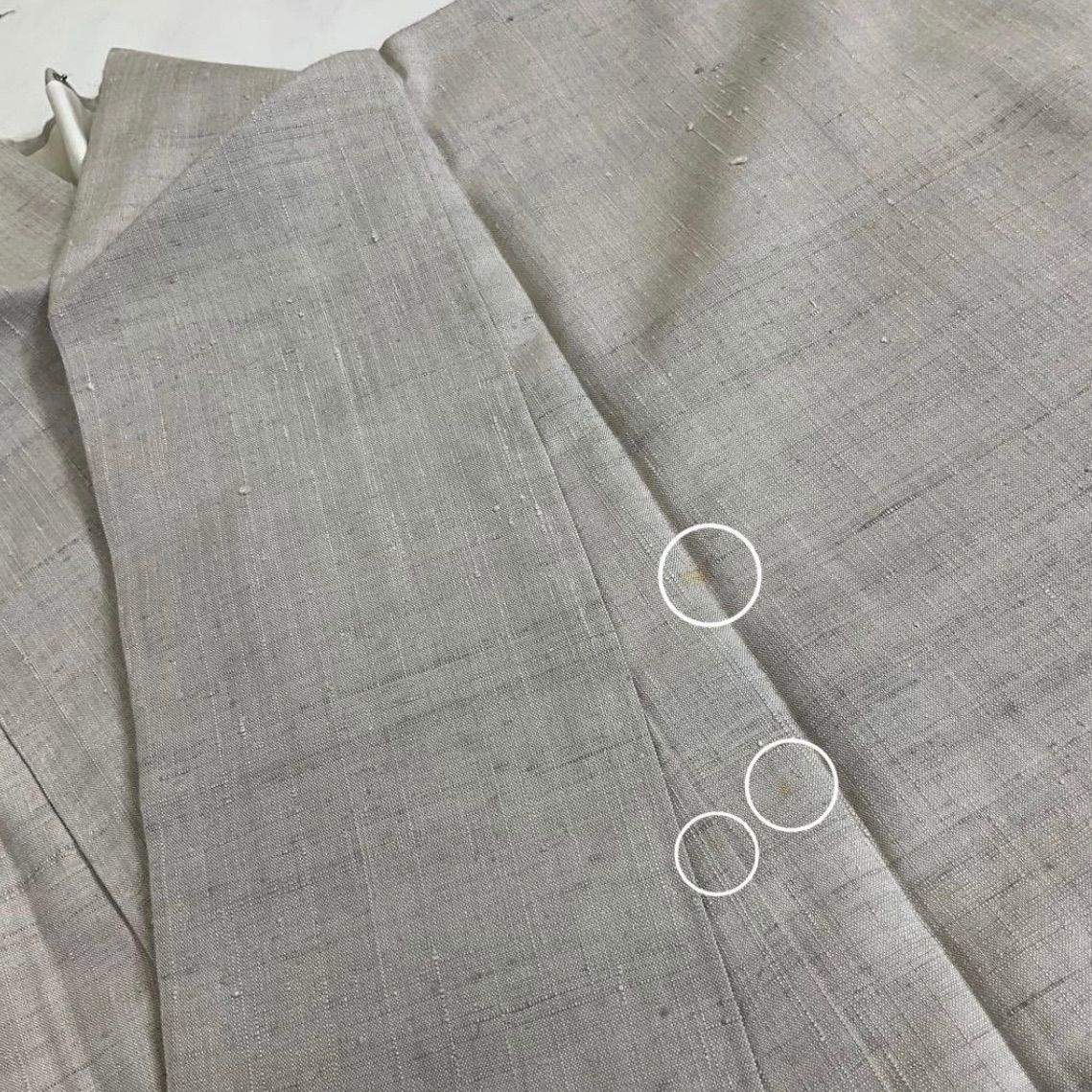  kimono one kimonoarisa 厳選 浦野理一 素晴らしい経節紬 正絹 広衿 裄65.5肩丈159.5 紬 着物