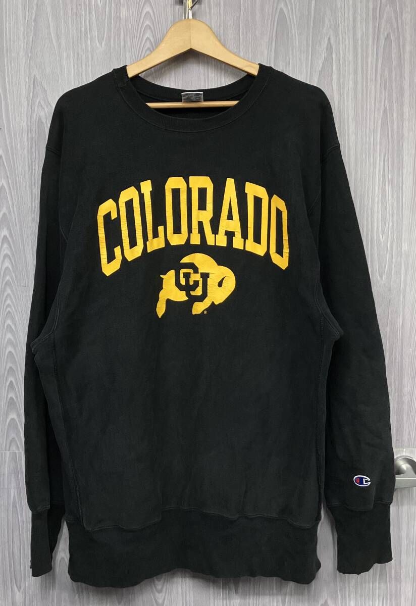 ブラック Champion REVERSE WEAVE／チャンピオン リバースウェーブ