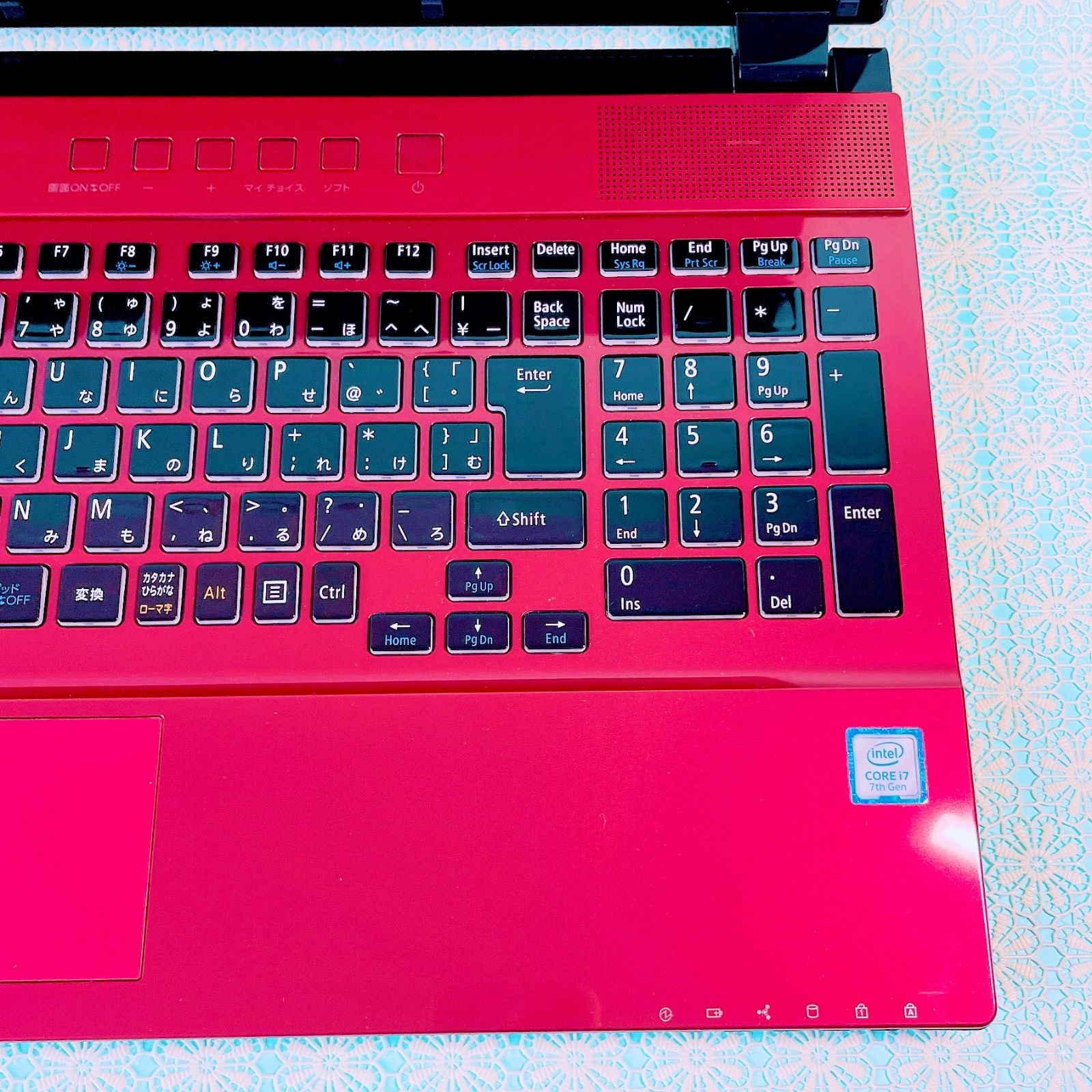 高性能Corei7✨️売り切れ続出おしゃれレッド✨️ノートパソコン！大