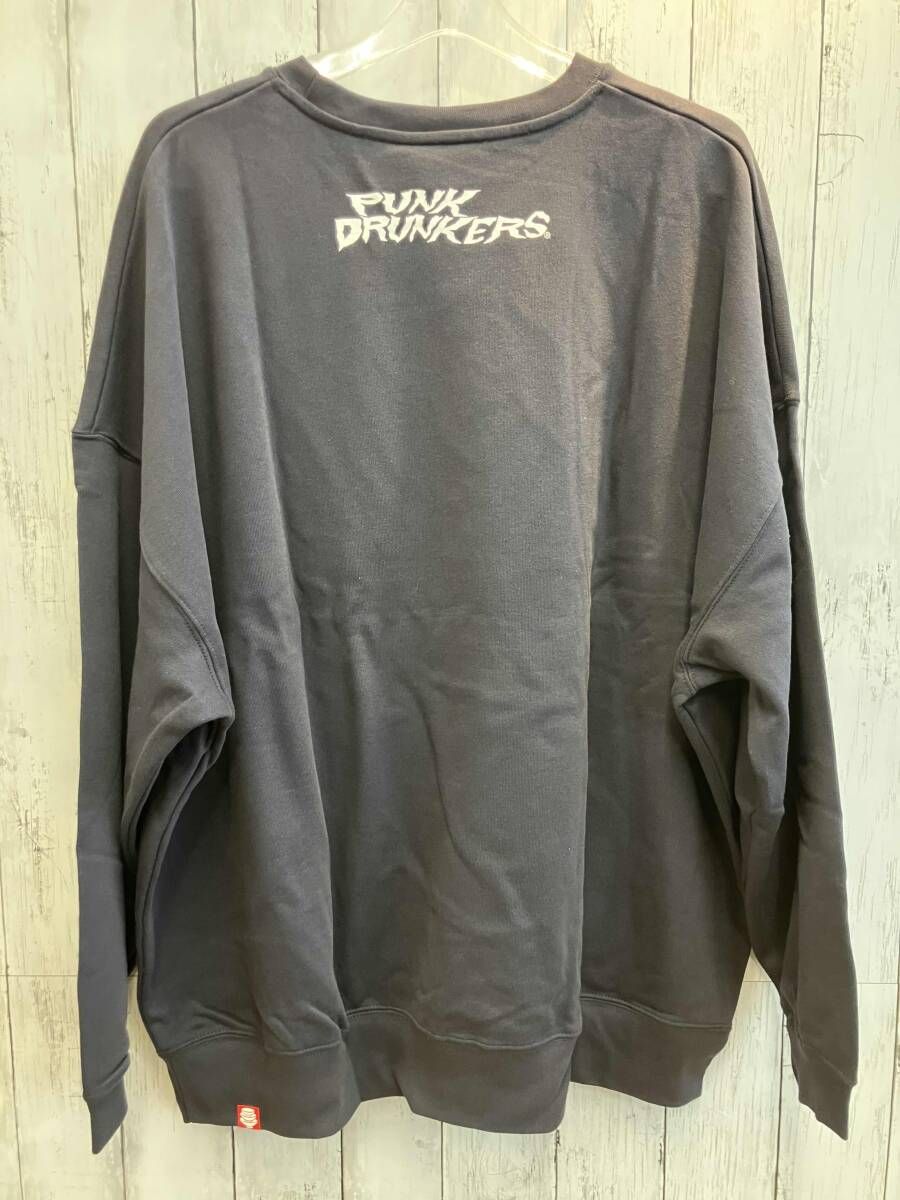 PUNK DRUNKERS パンクドランカーズ PDS-24189 あいつ手振り刺繍BIGトレ
