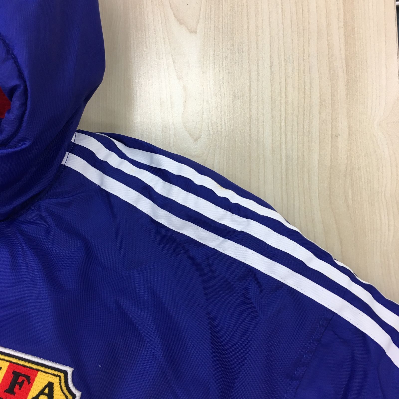 アディダス 日本代表裏ボアベンチコート F1203C13 - メルカリ