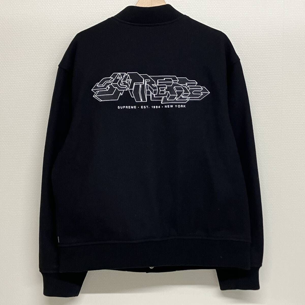 Supreme DELTA LOGO VARSITY JACKET BLACK シュプリーム デルタロゴ