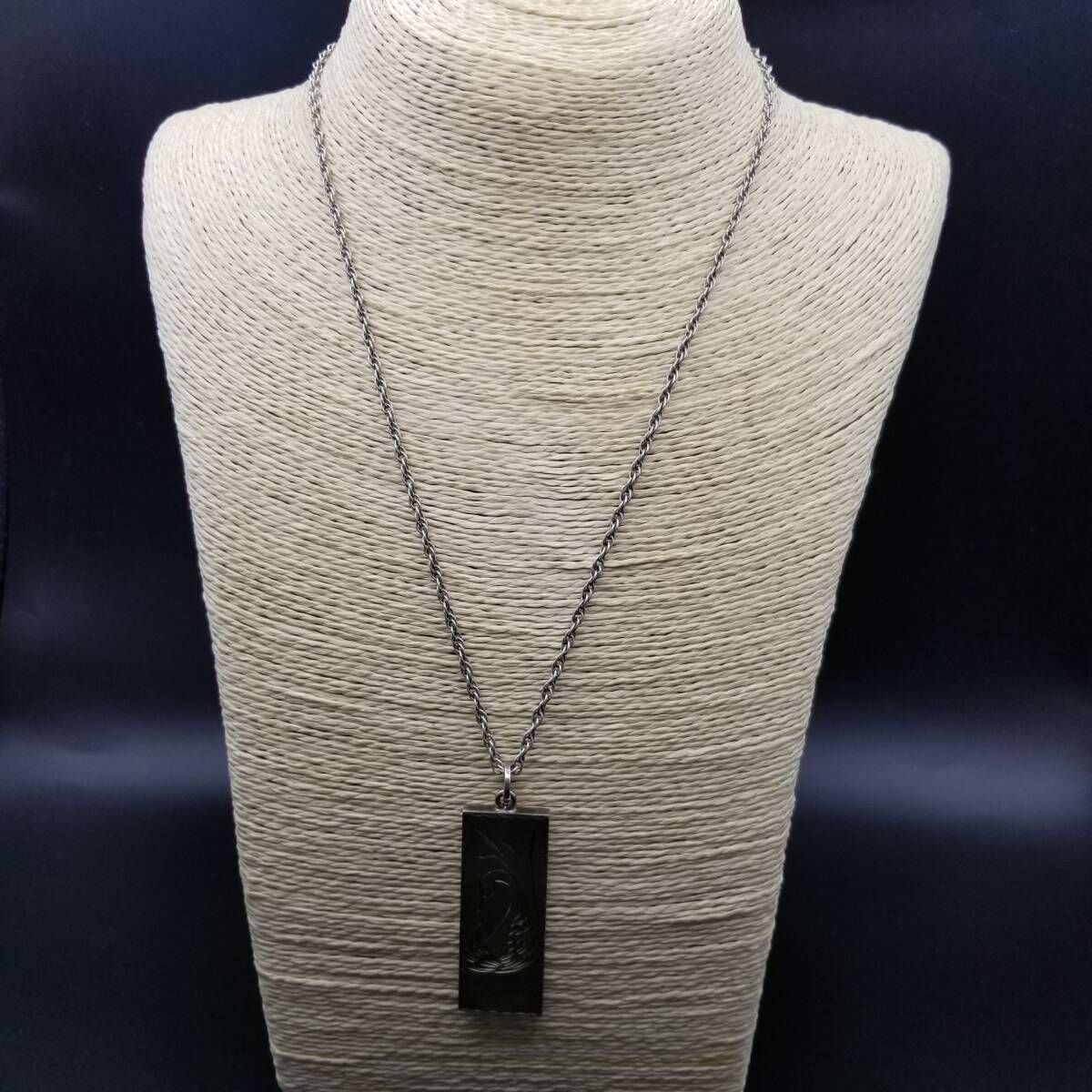 1978年 英国 ヴィンテージ 白鳥と蒲 水辺の風景 エッチング チャーム