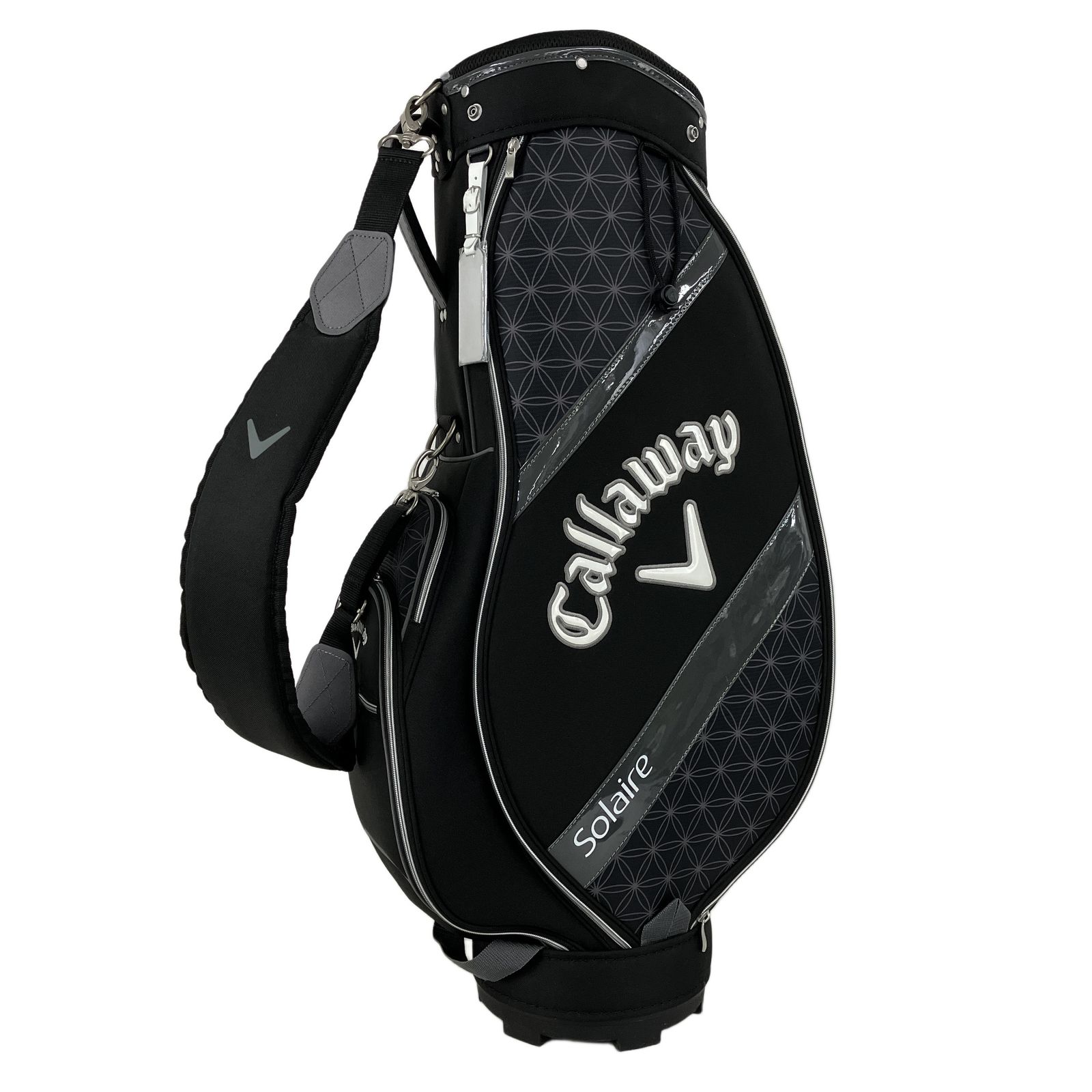 Callaway Solaire ブラック キャディバッグ Callaway solaire キャディバック キャロウェイ ソレイル ゴルフバッグ