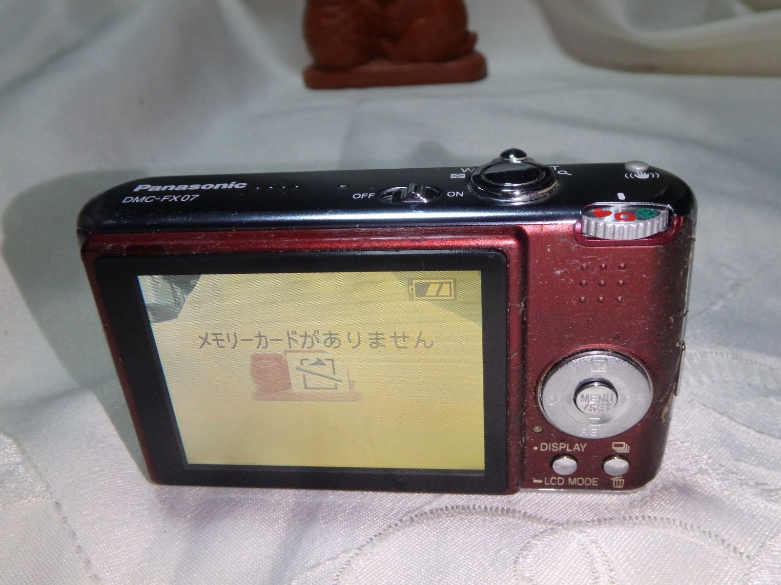 動作品 PANASONIC DMC-FX07 LUMIX デジタルカメラ - メルカリ