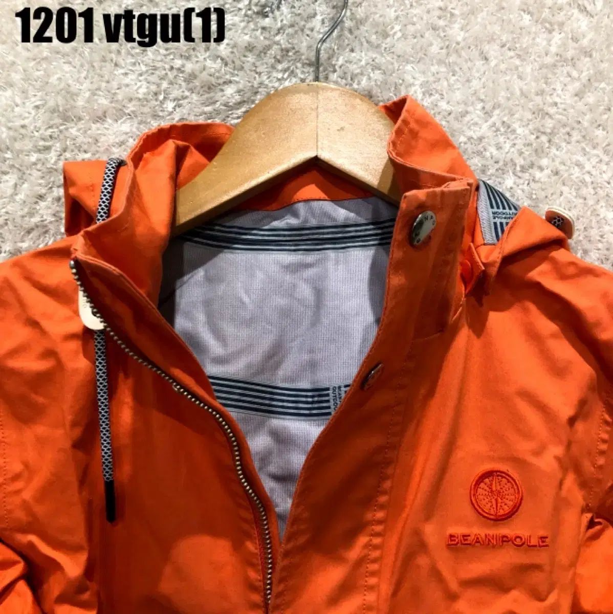 BEAN POLE Outdoor オレンジ色 フード ジャケット s - メルカリ