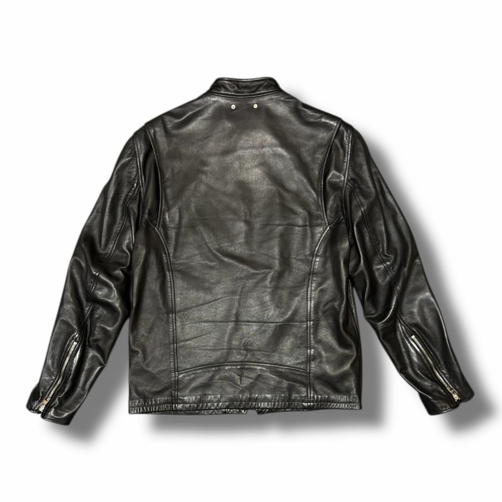 国内正規 LOUIS VUITTON Lamb Leather Rider's Jacket ラムレザー