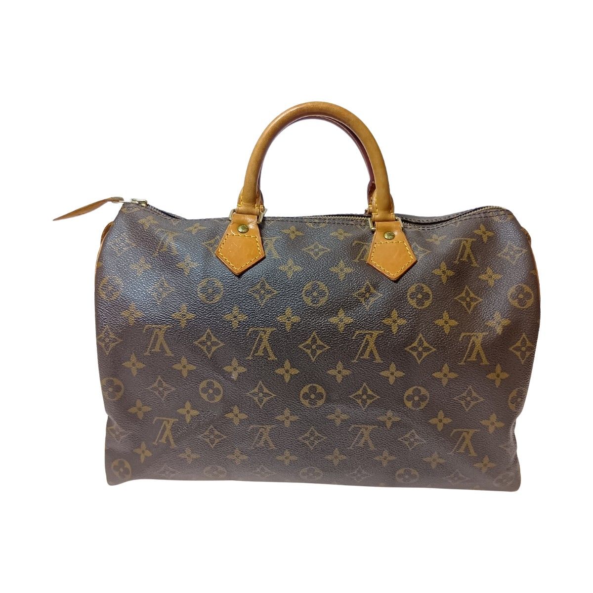 LOUIS VUITTON ルイヴィトン モノグラム スピーディ35 ボストンバッグ M 41524 ブラウン