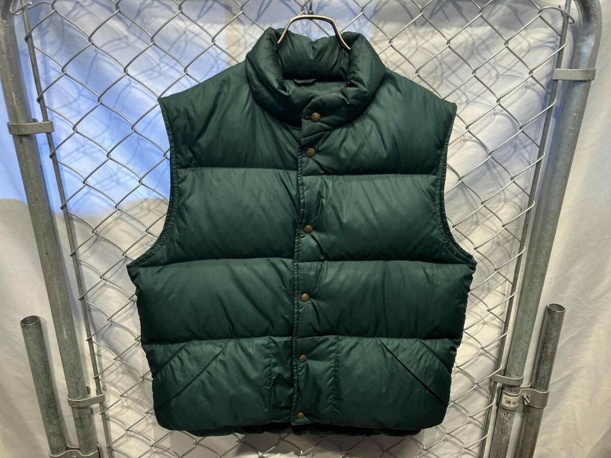 90年代 L.L. Bean ダウンベスト グリーン エルエルビーン 中古・古着通販】L.L.Bean (エルエルビーン) ダウンベスト グリーン