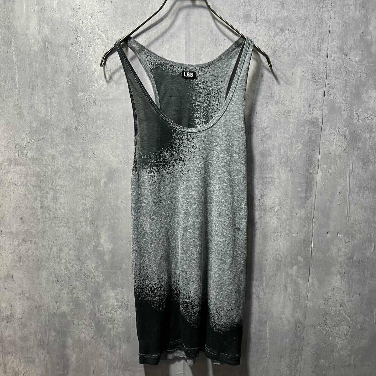 Y2K L.G.B. デトロイトノースリーブカットソー タンクトップ ルグラン