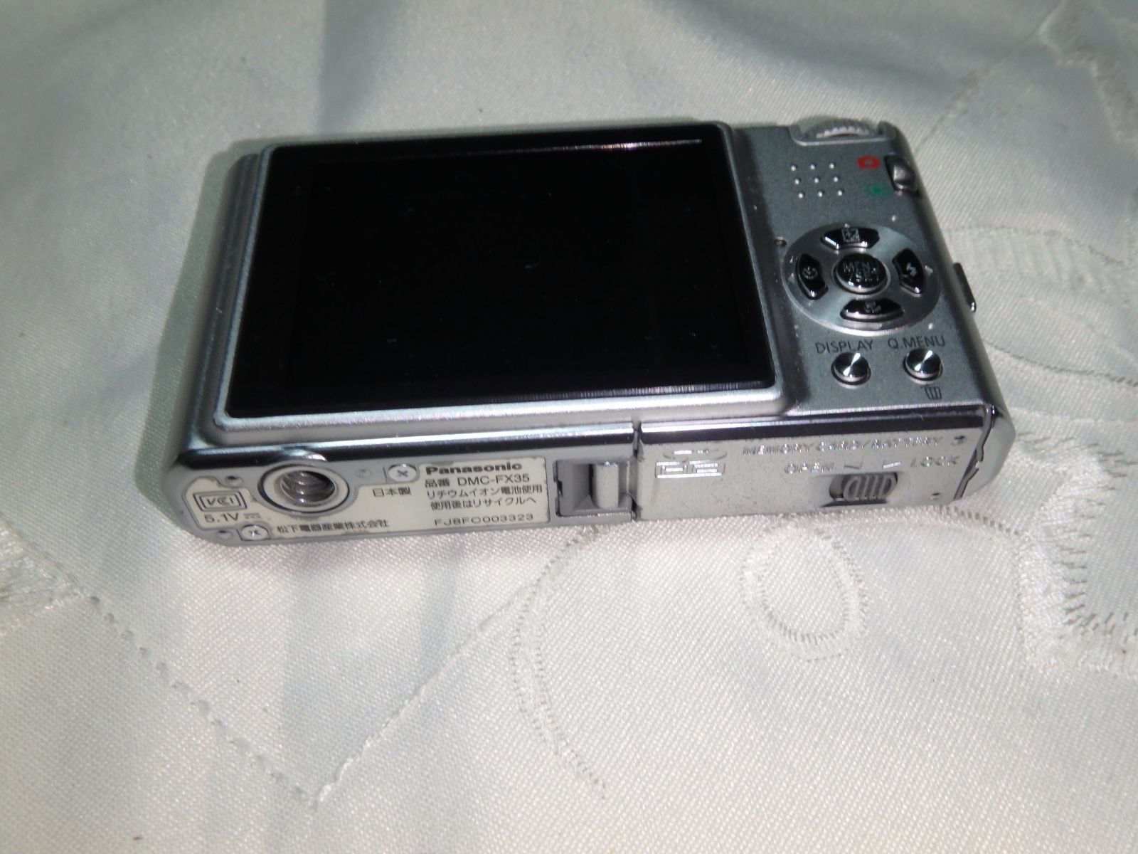 ジャンク品　Panasonic DMC-FX35 コンパクトデジタルカメラ PANASONIC DMC-FX35 LUMIX デジタルカメラ ジャンク - メルカリ