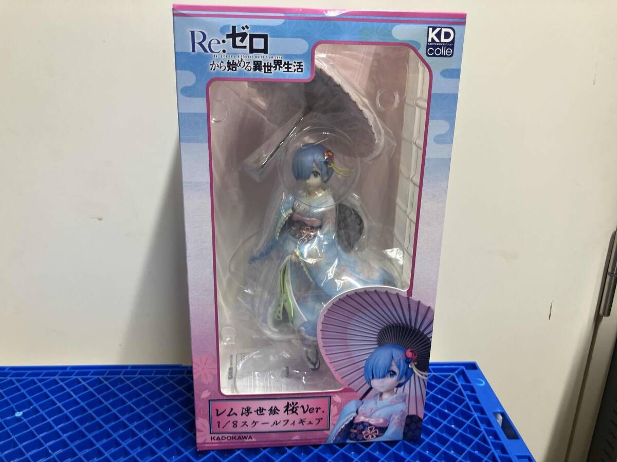 現状品 KADOKAWA レム 浮世絵桜Ver. 1/8 KDcolle Re:ゼロから始める異