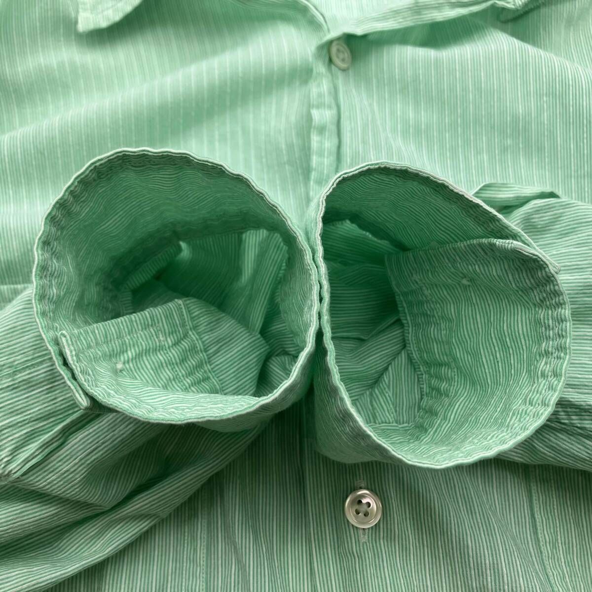 PORTER CLASSIC ROLL UP STRIPE SHIRT ポーター クラシック ロール