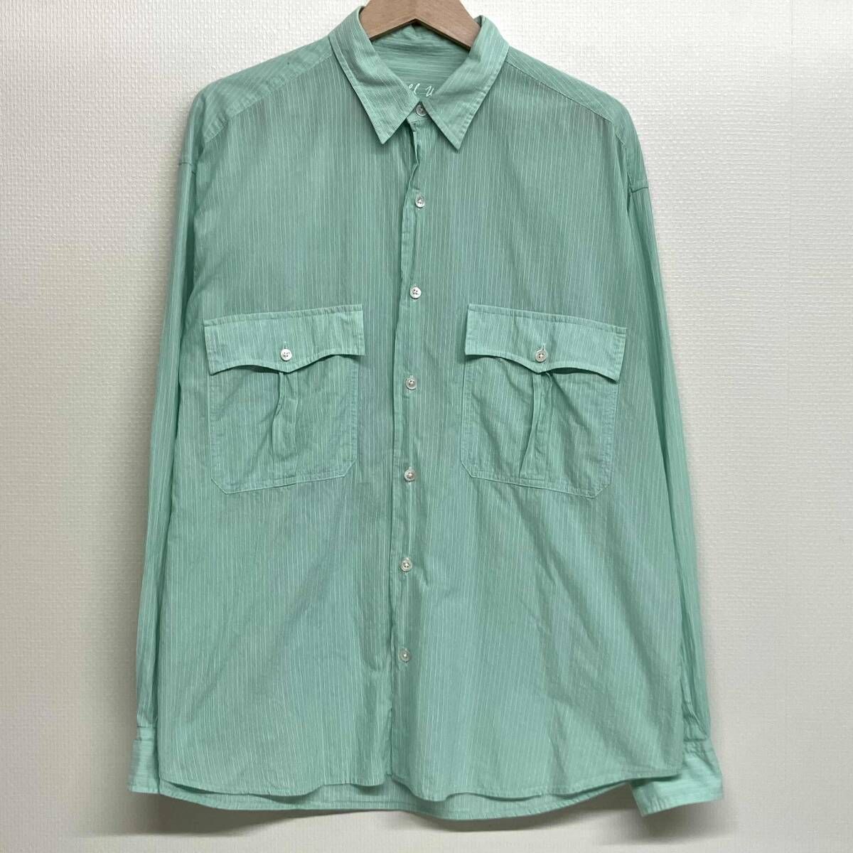 PORTER CLASSIC ROLL UP STRIPE SHIRT ポーター クラシック ロール
