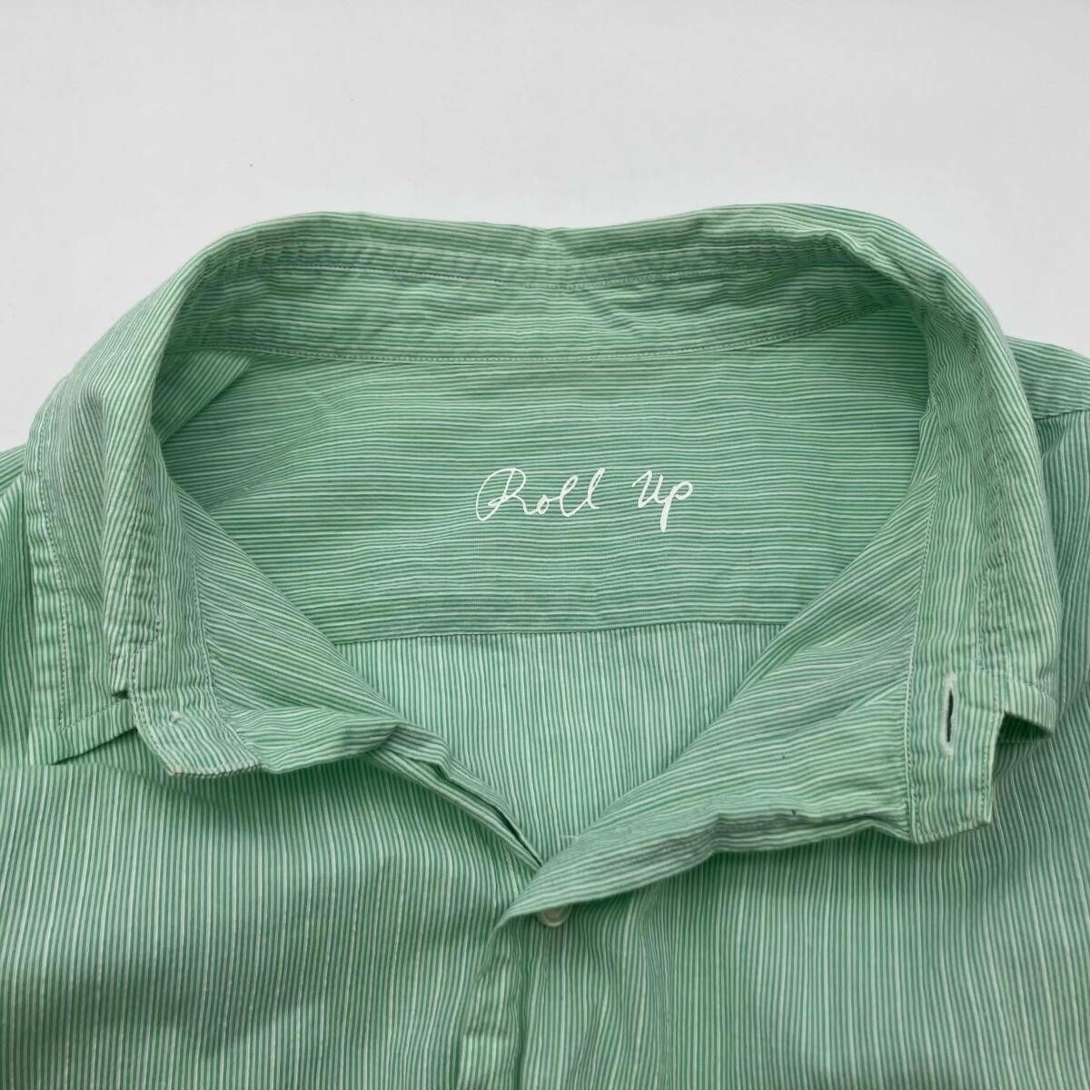 PORTER CLASSIC ROLL UP STRIPE SHIRT ポーター クラシック ロール