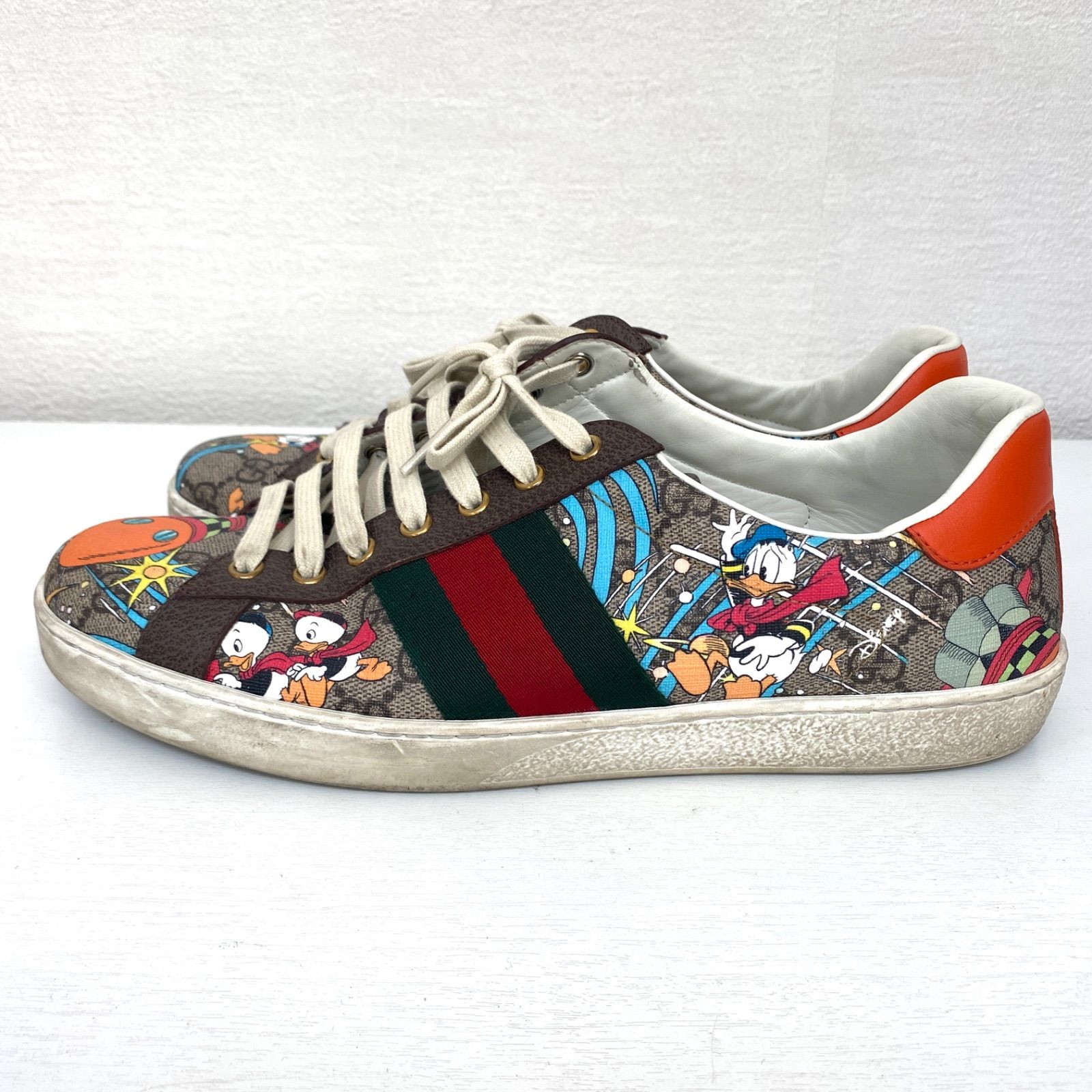 ✨限定品✨GUCCI &Disney グッチ ディズニー コラボ ドナルド メンズ 