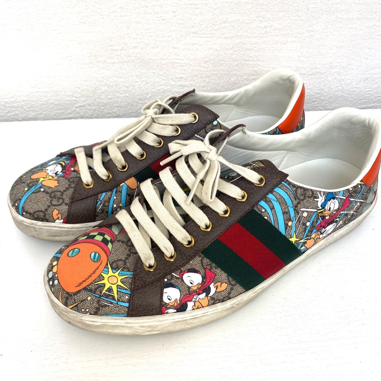 ✨限定品✨GUCCI &Disney グッチ ディズニー コラボ ドナルド メンズ 