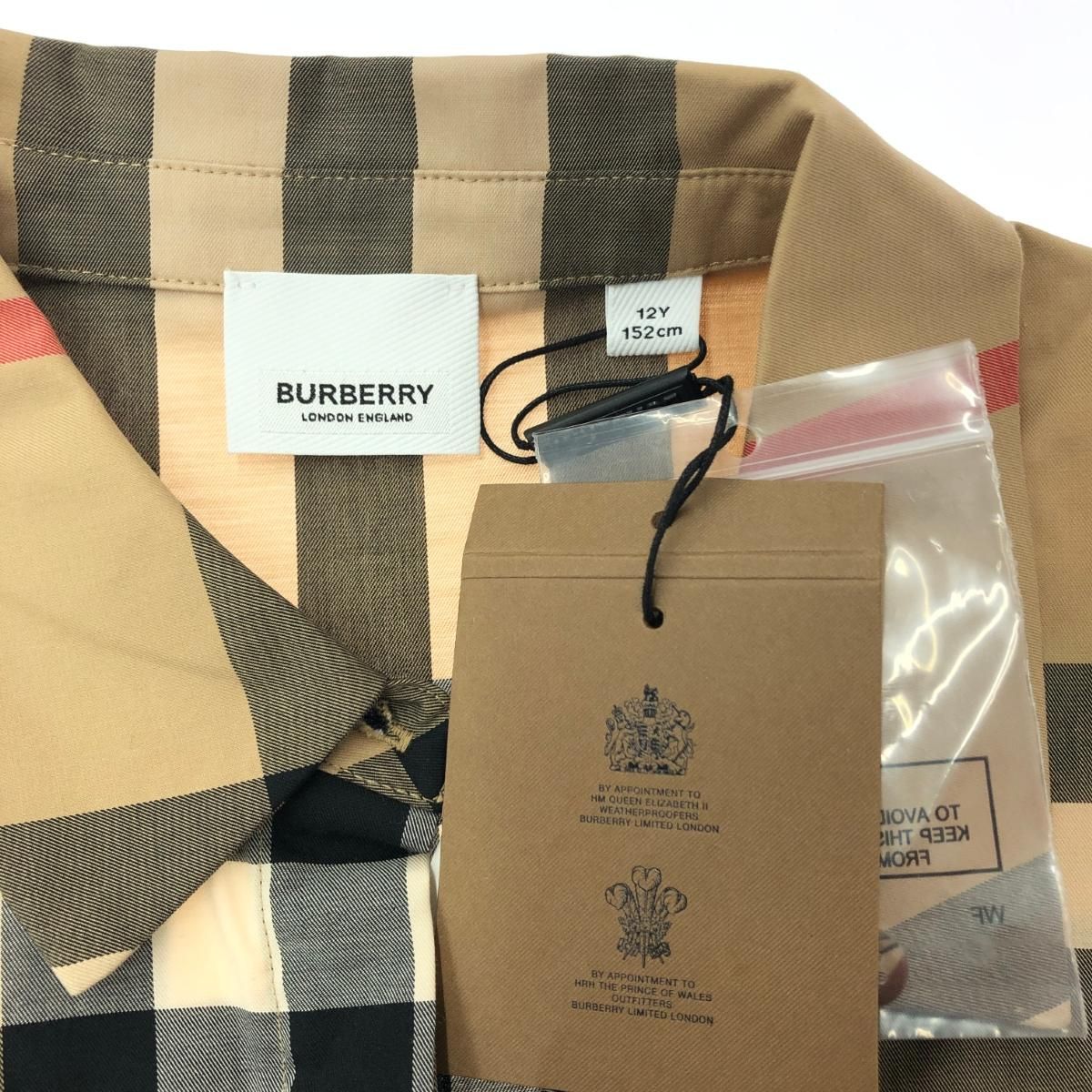 BURBERRY LONDON バーバリーロンドン シャツワンピース サイズ:12Y
