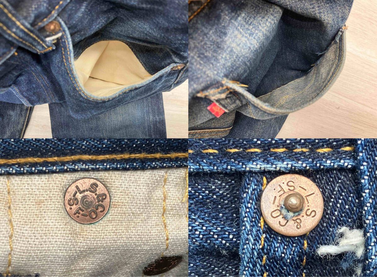 LEVI'S 501XX 501-0004 97年製 セルビッチデニム USA製 555刻印