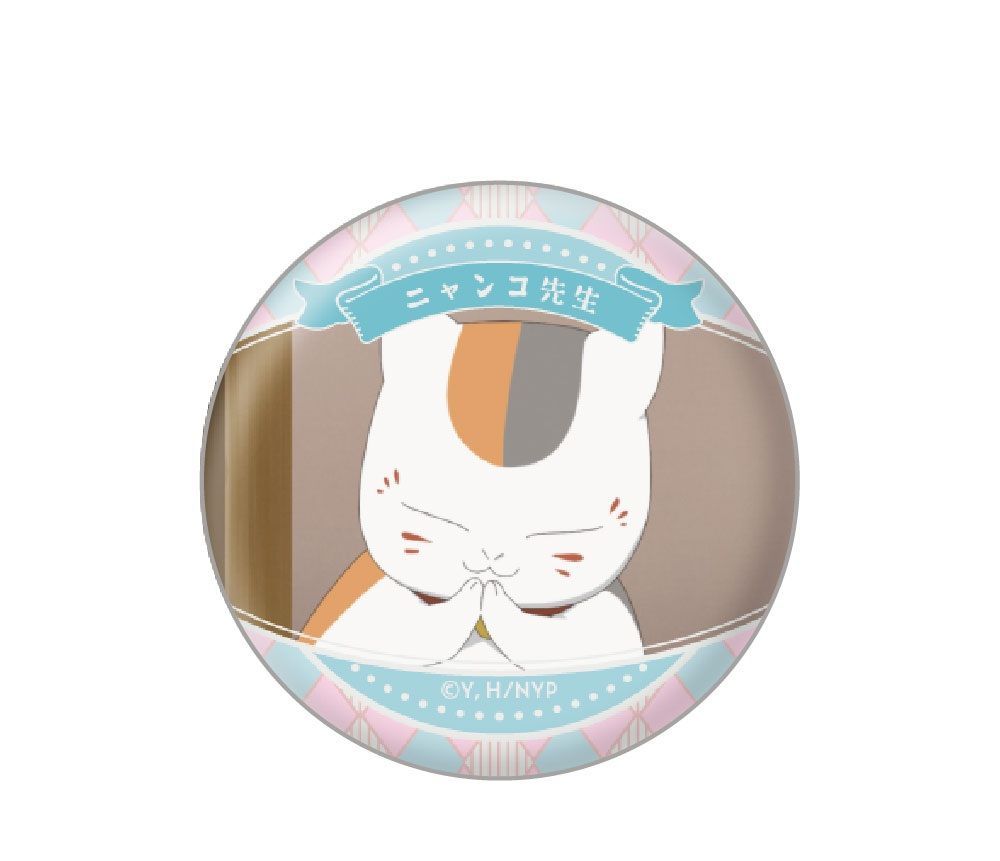 夏目友人帳 ニャンコ先生 顔コレ缶バッジ グッズ 缶バッジ 缶バッチ