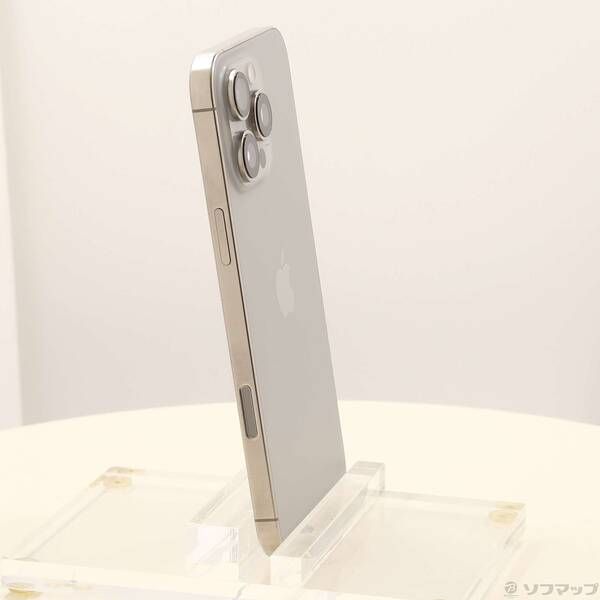 中古品〕 iPhone16 Pro Max 256GB ナチュラルチタニウム MYWK3J／A SIM